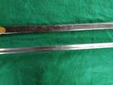 1861 (SCARCE DATE) Dated NCO Sword and Scabbard - 7 of 11