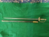 1861 (SCARCE DATE) Dated NCO Sword and Scabbard - 1 of 11