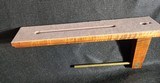 DISPLAY STAND...For your Antique Revolver or Pistol ... .36 cal and above...TIGER MAPLE SOLID WOOD! - 3 of 13