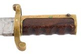 SCARCE Pattern 1861 DAHLGREN Civil War Bowie Knife Bayonet for the Plymouth Rifle - 4 of 9