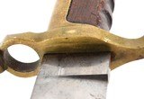 SCARCE Pattern 1861 DAHLGREN Civil War Bowie Knife Bayonet for the Plymouth Rifle - 5 of 9