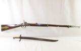 Rare Civil War MILITIA SABER RIFLE J HENRY & SON .58 Cal. ....... LAYAWAY? - 1 of 15