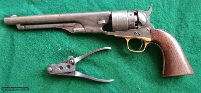 Civil War Era Colt Model 1860 Army Percussion Revolver with BULLET MOLD..... LAYAWAY?