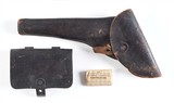 REMINGTON Civil War NMA... PERCUSSION REVOLVER + HOLSTER, + AMMO POUCH, and AMMO................. LAYAWAY?