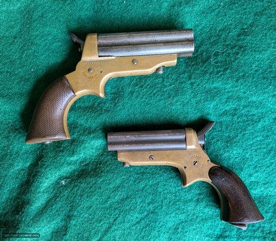 Both Sharps Civil War Era Pepperbox pistols... .30 ca & .22 cal ... LAYAWAY?