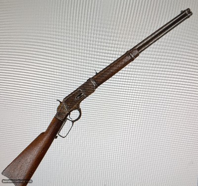 Winchester Model 1873 .44 40 Carbine with Letter.
EARLY 2nd Model ..... LAYAWAY?