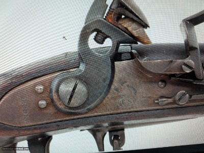 Rare US 1808 Contract Flintlock Musket by Brooke ... ORIGINAL FLINT CONFIGURATION ... War of 1812 ... LAYAWAY?