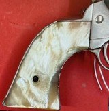 Colt SAA .45 LC Revolver .... 1893 .... Nickel ... Pearl .... LAYAWAY? - 2 of 10