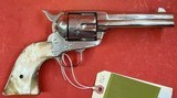 Colt SAA .45 LC Revolver .... 1893 .... Nickel ... Pearl .... LAYAWAY?