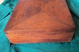 Mahogony Display Case for Rogers and Spencer Civil War Revolver - Image 7 of 8