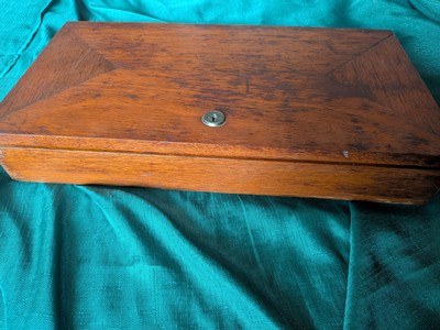Mahogony Display Case for Rogers and Spencer Civil War Revolver - Image 4 of 8