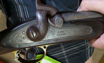 Tower Enfield Civil War P.53 Musket dated 1862 ...Co. K, 159th Inf. ...LAYAWAY? - Image 1 of 13