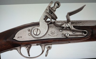 Model 1795 Type III Springfield Musket Dated 1809 ... LAYAWAY? - Image 1 of 9