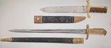 LOT OF 2: US CIVIL WAR Navy DAHLGREN BOWIE BAYONET & An 1870 ROLLING BLOCK BAYONET.... WILL SELL SEPERATELY - Image 2 of 9