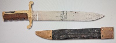 LOT OF 2: US CIVIL WAR Navy DAHLGREN BOWIE BAYONET & An 1870 ROLLING BLOCK BAYONET.... WILL SELL SEPERATELY - Image 6 of 9