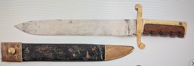 LOT OF 2: US CIVIL WAR Navy DAHLGREN BOWIE BAYONET & An 1870 ROLLING BLOCK BAYONET.... WILL SELL SEPERATELY - Image 8 of 9