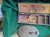 Civil War Era Partial Medical Kit, with Hospital Tin Hot Water Bottle. - Image 1 of 3