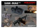 Armatac Saw-Mag sawmag dual drum AR15 AR-15 M16 HK 416 SCAR ARX160A3 - 1 of 1