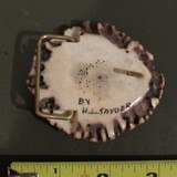 Hand made western belt buckle from H.l. Synder - 2 of 2