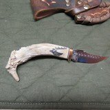 Custom made American Hunting knife - 2 of 5