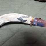 Custom made American Hunting knife - 3 of 5