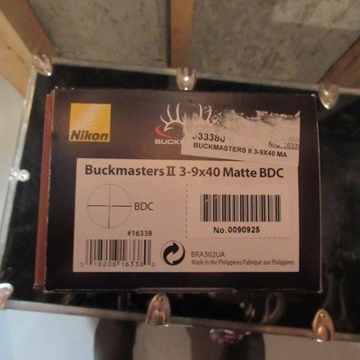 Nikon Buckmasters II 3-9x40 BDC scope - Image 5 of 6