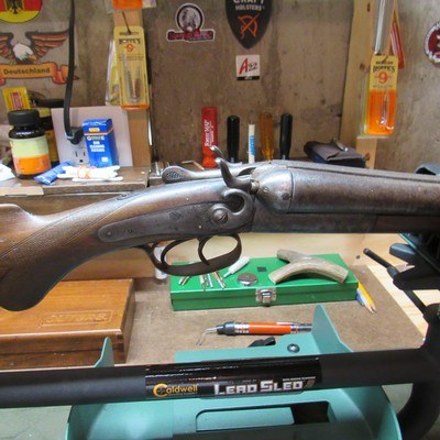 Stanely Arms double barrel percussion shotgun - Image 2 of 5