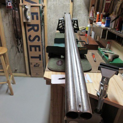 Stanely Arms double barrel percussion shotgun - Image 3 of 5