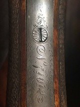 PARKER, CHE 12 Ga., No. 1 Frame, Bernard Steel Barrels, World's Fair Display Gun - 13 of 15