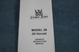 Cooper Arms Model 38 22 Hornet - 1st M.38 Made - 11 of 11