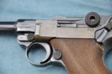 Luger btf 41 9MM Serial #'s match Wood Grips - 2 of 8