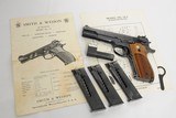 Smith & Wesson 52-1 38 Special 4 Mags + Barrel Weight - 10 of 11