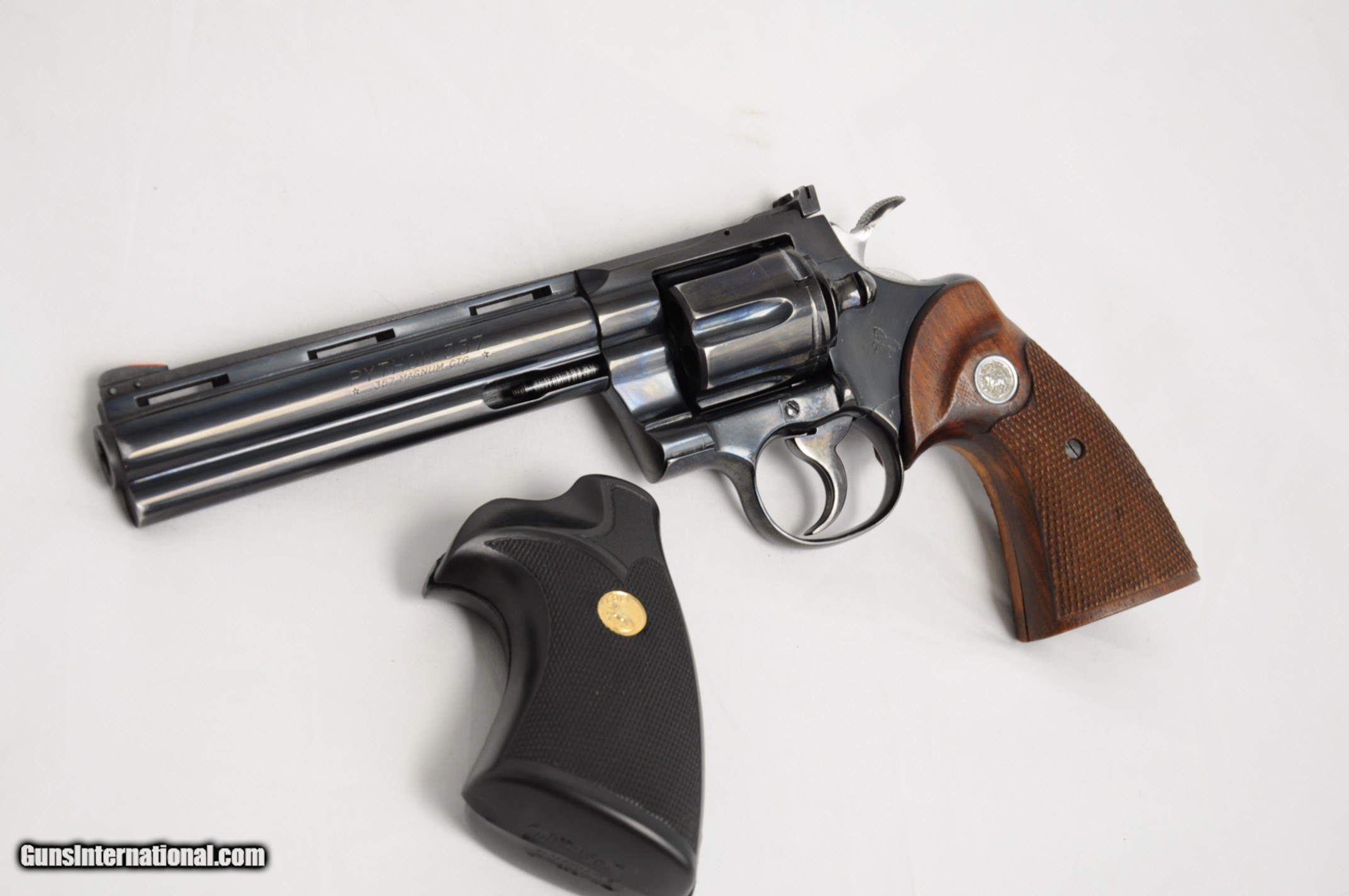 Colt Python 357 Mag 6 Extra Grips 5493