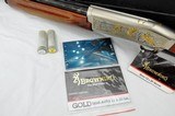 Browning Gold Duck's Unlimited 60th Anniv. 12 Ga. 28" unfired - 5 of 16