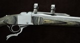 Ruger No. 1 K1-B-BBZ Stainless Laminate 243 Win. - 4 of 20