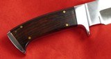 Dr. Fred Carter Custom Integral Bowie Knife - 5 of 12