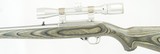 Ruger 10/22 International 22 LR Green Laminate Mannlicher w/ Bushnell 3-9x - 3 of 15