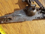 Antique wheel lock wheelock detached mechanism musket rifle flintlock - 5 of 10
