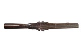 Antique four barrel flintlock gun carbine - 3 of 5