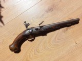 18th century antique horse flintlock pistol Dutch Maastricht De la Haye - 2 of 10