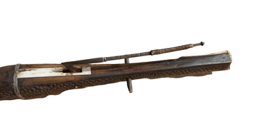 Very Rare, carved inlay Museum Quality 16th Century German Crossbow - Image 11 of 15