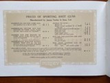 Purdey Sales Brochure - Circa 1930 - 4 of 4