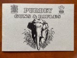 Purdey Sales Brochure
Circa 1930