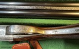Francotte Best Custom Side by Side 12 gauge 28 Barrels Fitted Case - 5 of 12