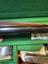 Francotte Best Custom Side by Side 12 gauge 28 Barrels Fitted Case - 9 of 12