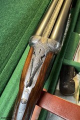 Francotte Best Custom Side by Side 12 gauge 28 Barrels Fitted Case - 6 of 12