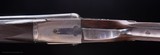 H J Hussey / H&H 12 gauge SxS Cased Sidelock Shotgun 2 3/4 Nitro Proof - 5 of 11