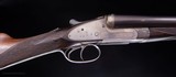 H J Hussey / H&H 12 gauge SxS Cased Sidelock Shotgun 2 3/4 Nitro Proof - 2 of 11