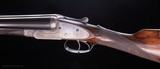 H J Hussey / H&H 12 gauge SxS Cased Sidelock Shotgun 2 3/4 Nitro Proof - 4 of 11