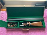 Leather Trim Brady Style Shotgun Case - Image 2 of 6